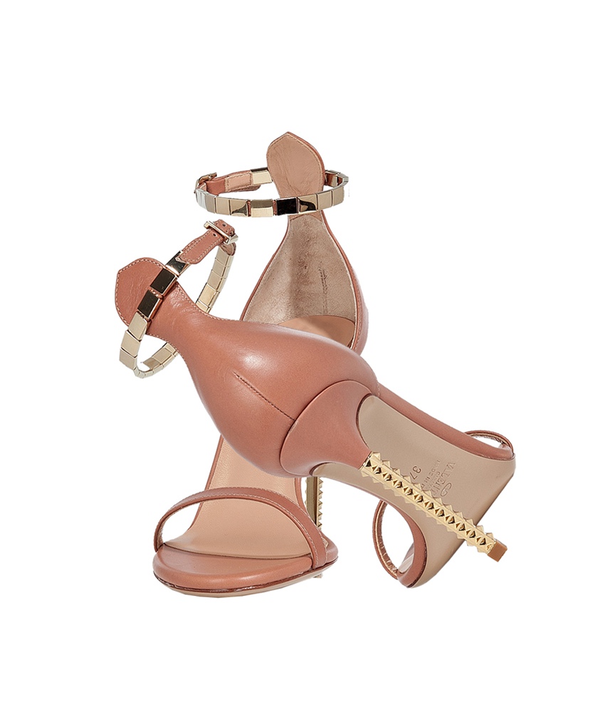 Flat Beige Sandals – Image 2