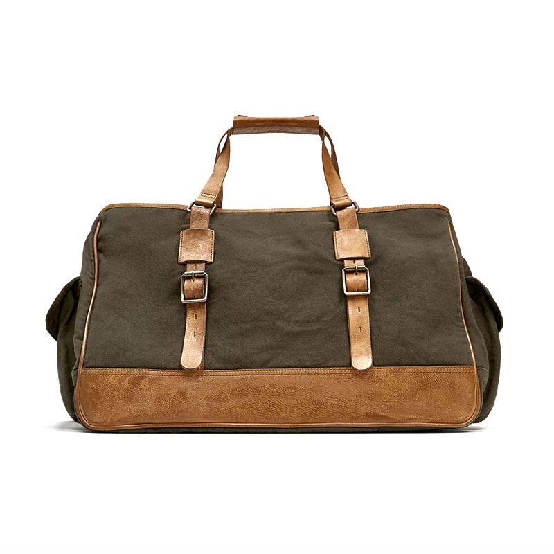 Leather Satchel Black – Image 2