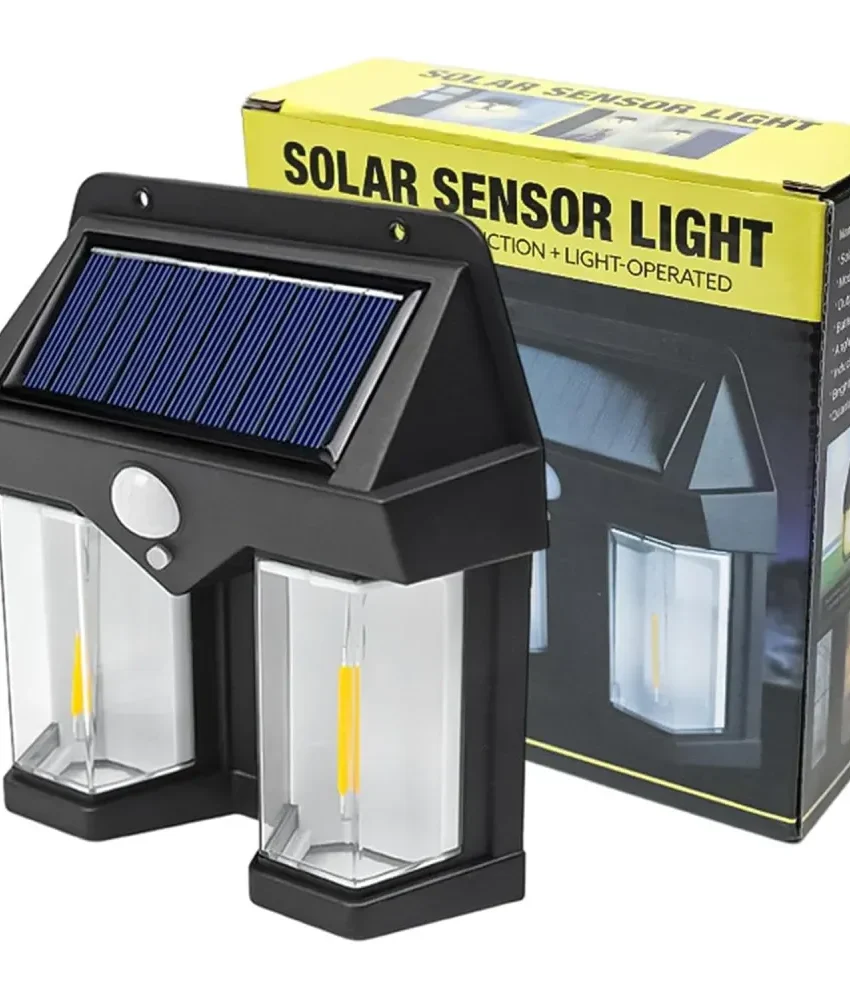 LAMPE EXTERIEUR SOLAIRE A 2 AMPOULES CL-228