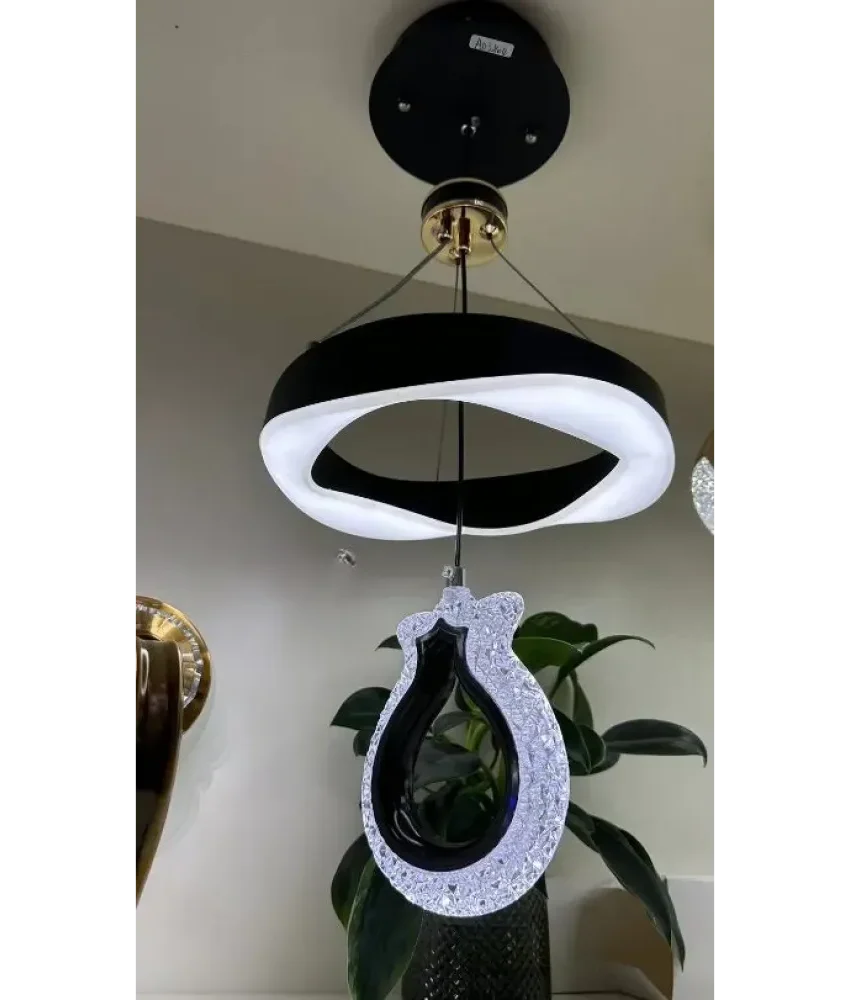 LUSTRE MODERNE EN CRISTAL