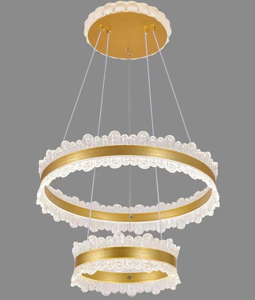LUSTRE MODERNE EN VERRE