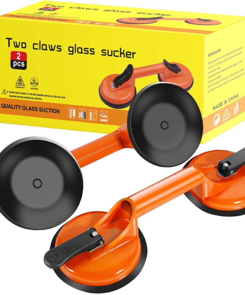 Ventouse double de levage pour verre et carrelage